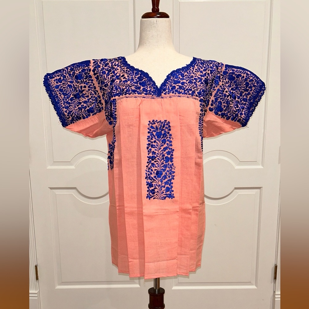 Hand Made Embroidered San Antonino Blouse S/M/L.